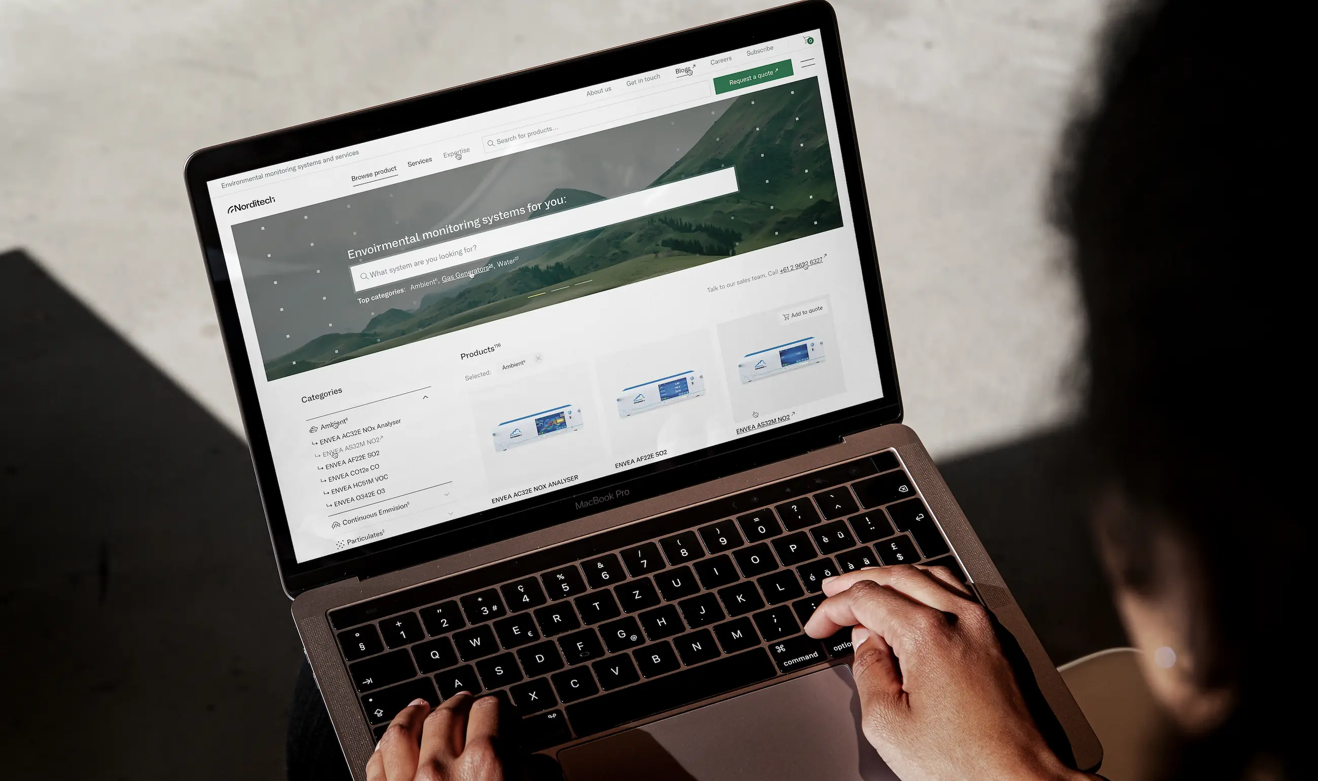 Norditech and Smotrow Design created a new website